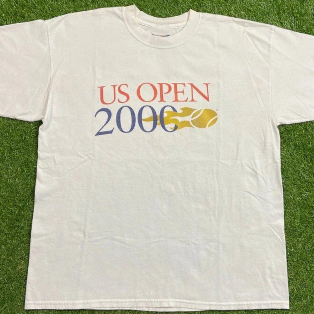 Us Open T New York 2000 Serena Williams Agassi Tennis 00S Shirt Swea
